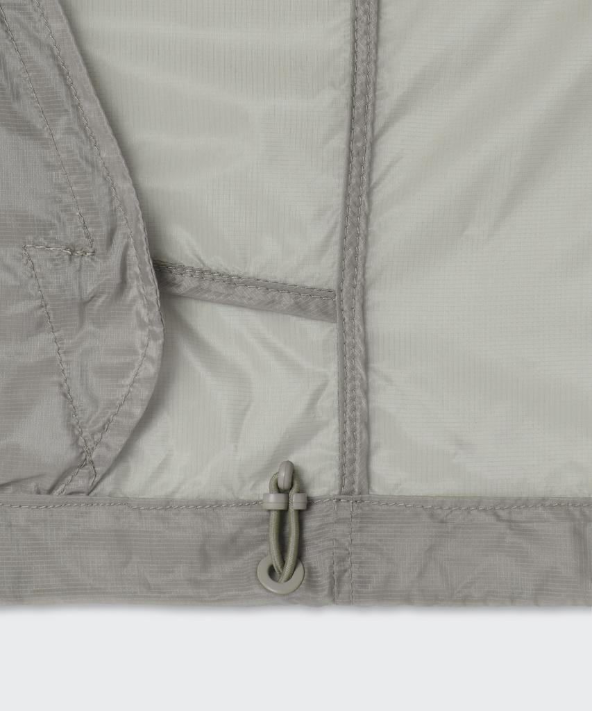 Musinsa Standard [City Leisure] Airweight Sheer Windbreaker Jacket [Light Grey]