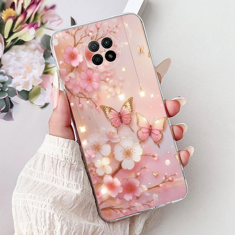For Xiaomi Redmi Note 9 5G Case Note 9T Cute Painted Cover Soft Silicone Phone Case For Redmi Note 9T Note9 5G Back Cover Fundas