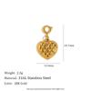MamacitaSlay 316L Stainless Steel Butterfly Heart Animal Bikini Charms Jewelry DIY Waterproof Pendant Women's Creative Jewelry