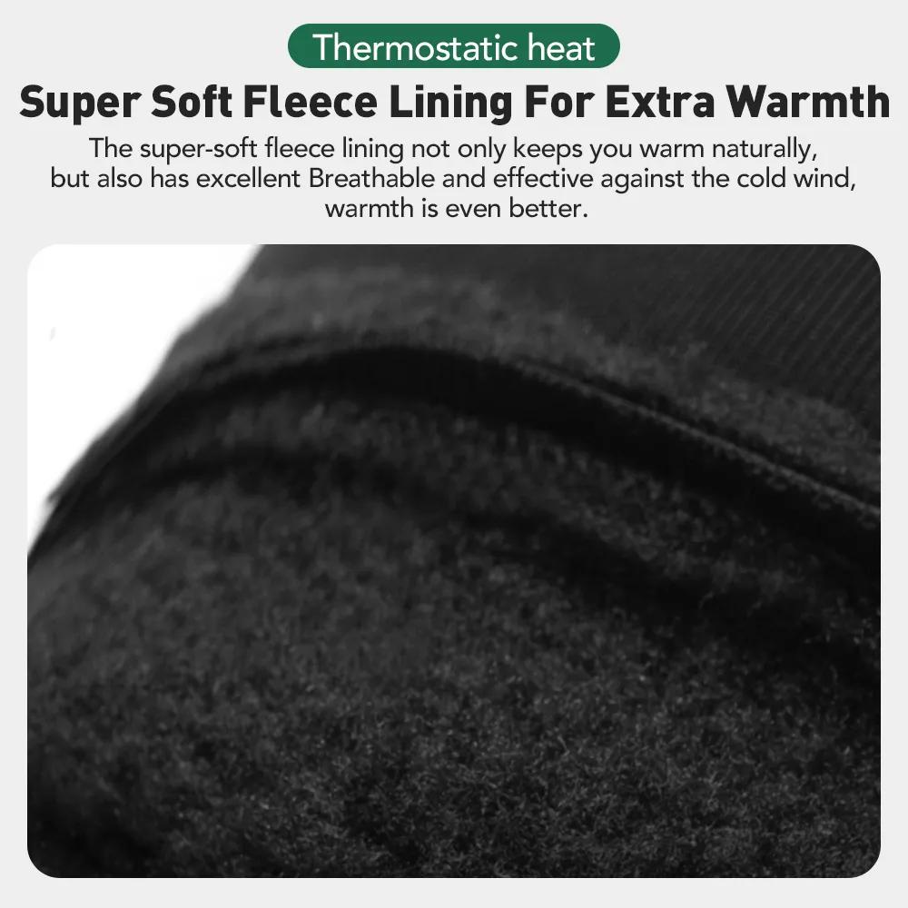 Winter Gloves for Fishing 2 Finger Flip Waterproof Windproof Touch Screen Men Women Warm Thermal Fish Angling Gloves Accessory