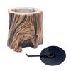 Tabletop Fire Pit Housewarming Gift Mini Fireplace for Patio Terrace Camping Brown