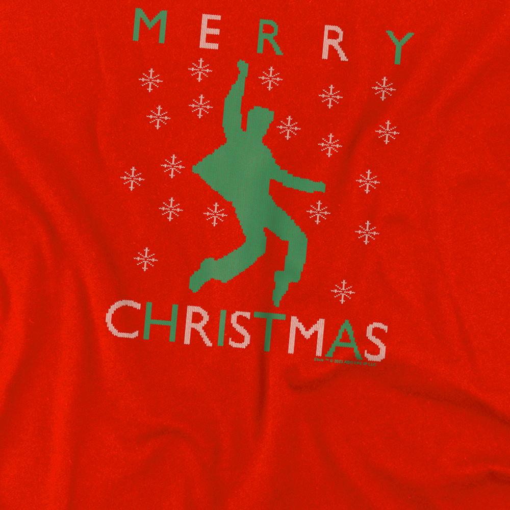 Elvis Presley Childrens/Kids Dancing Ugly Christmas T-Shirt