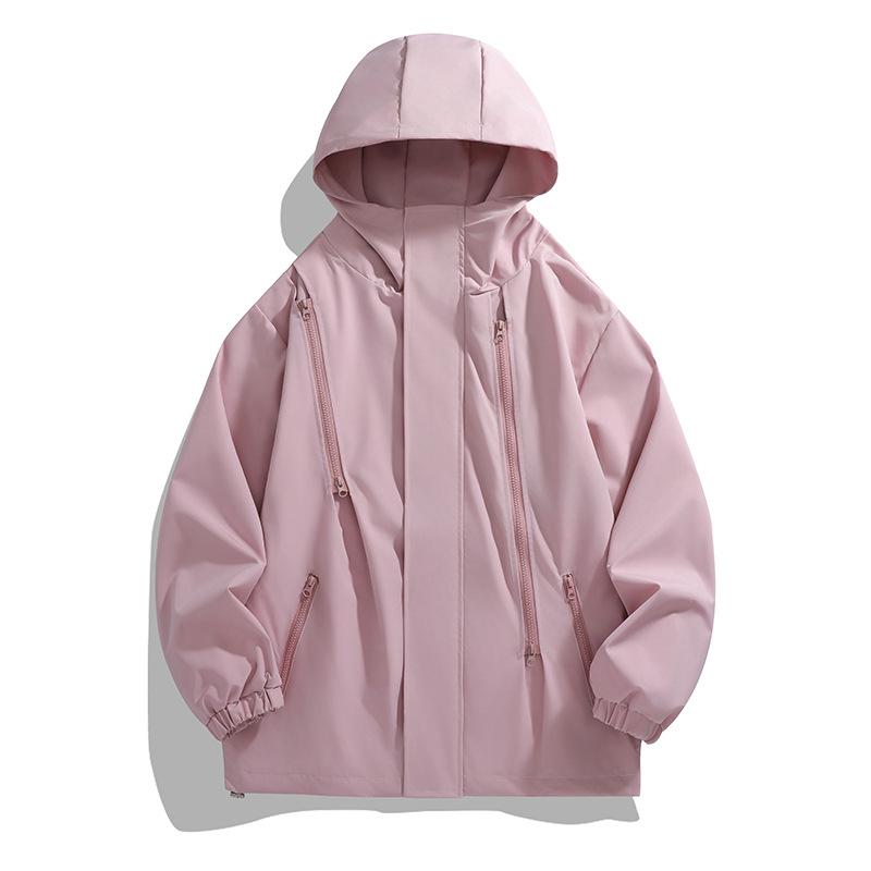 Multi-zipper Jacket Spring and Autumn Outdoor Sports Windproof Waterproof Jacket