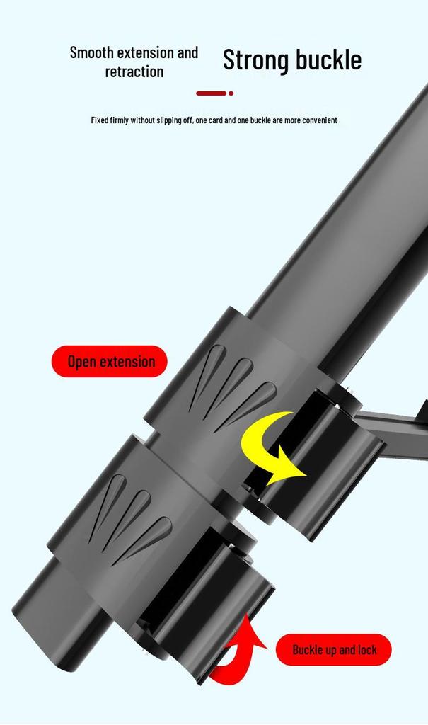 Laser Level Tripod Stand with Telescopic Rod and Infrared Bracket