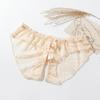 Sexy Open Lace Panties Transparent Bow Low Waist Breathable Underpants194