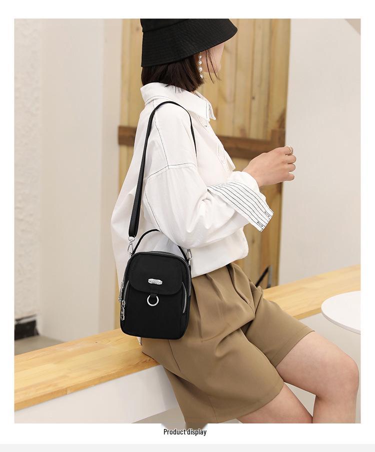 Sac bandoulière pour femme ChiBao en nylon léger - Polyvalent, Grande capacité, Sac décontracté à épaule unique pour téléphone