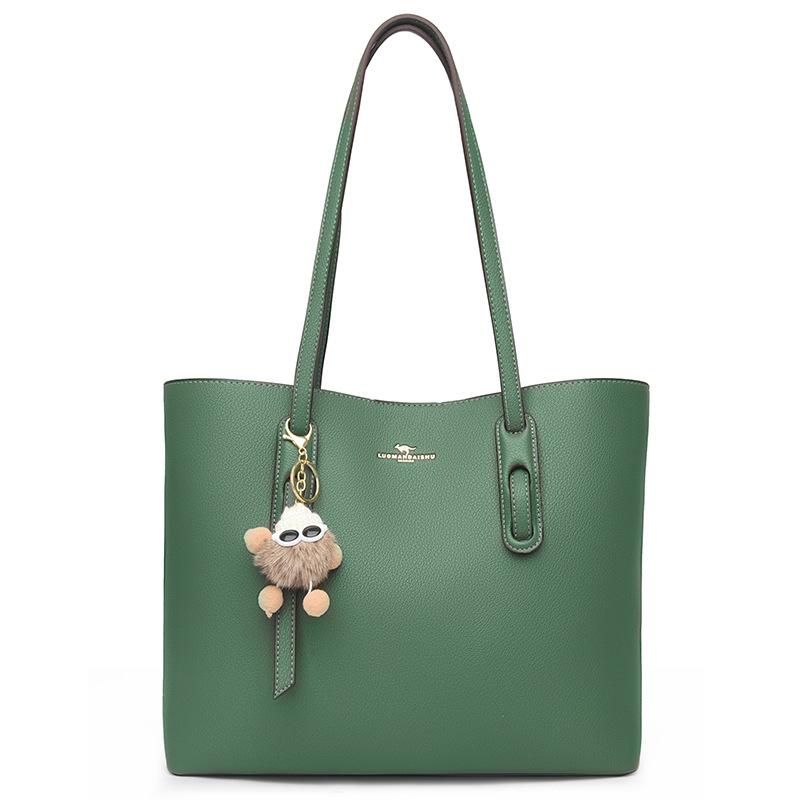 Bags Women's bags High-end tote bags New fashion shoulder bags Simple solid color portable daily commuter bags