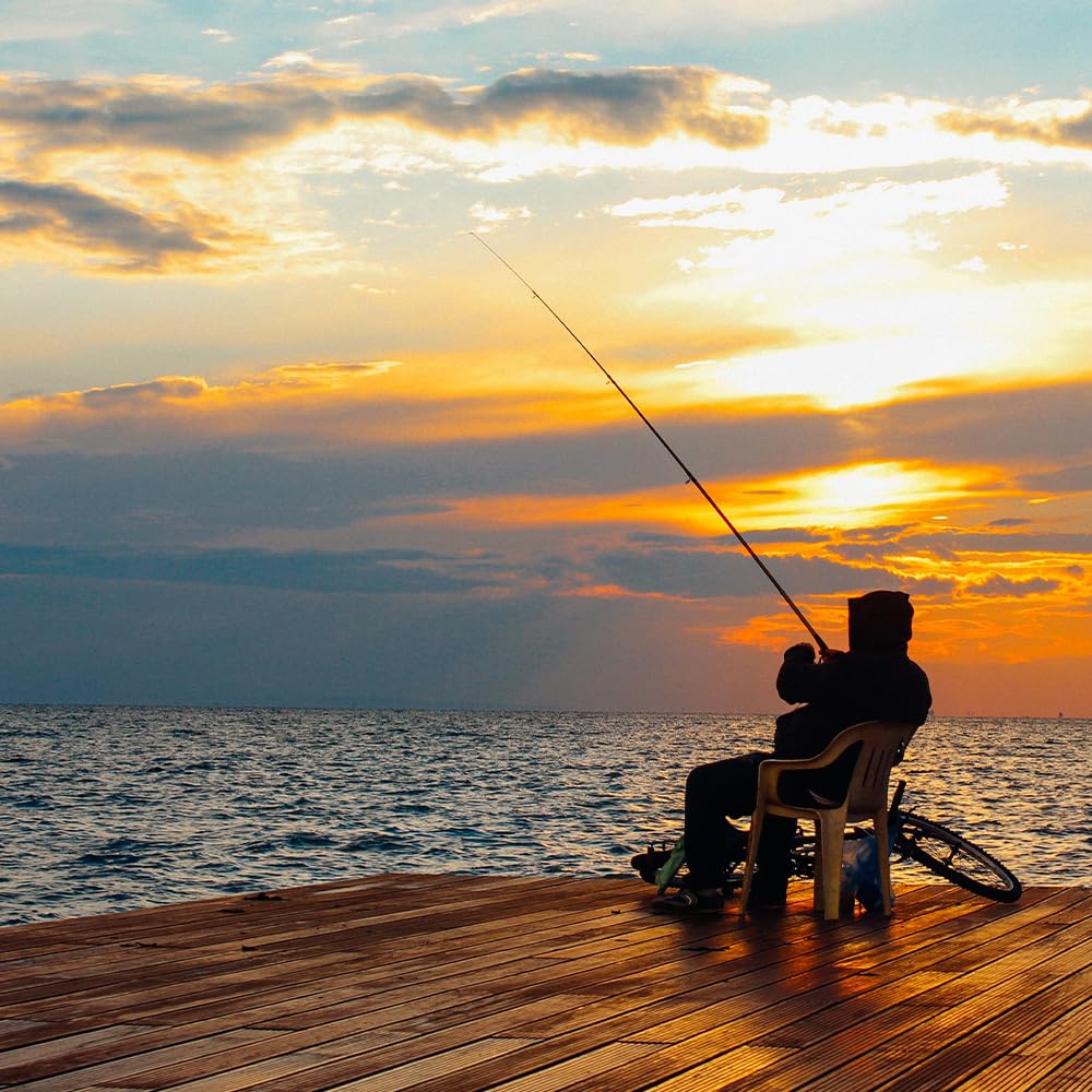 HERCULES PE Fishing Line, 4-Strand Braid, Camouflage Blue, 6lb, 150yds, 137m