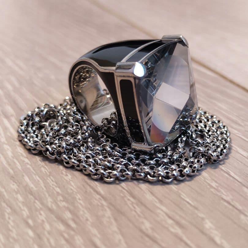 Used [MARC JACOBS] Ring watch necklace