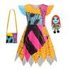 Girls Boys Halloween Cosplay Costume Sally Jack Kid Christmas Role Play Dress Carnival Party Clothes