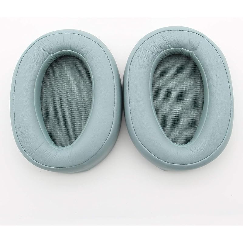 

MDR-100AAP Ear Pads Replacement Ultra Soft Comfort Memory Sponge Returning Ear Pads Sony mdr-100a compatible mdr-100aap Ear pads (peppermint green)