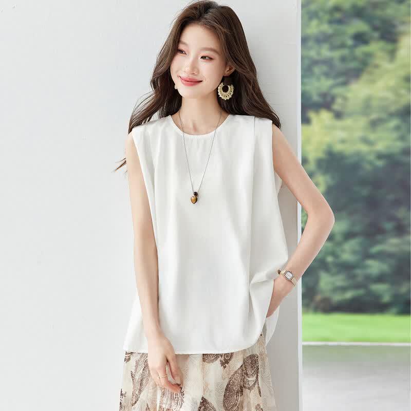 La Chapelle Women s Sleeveless Blouse M