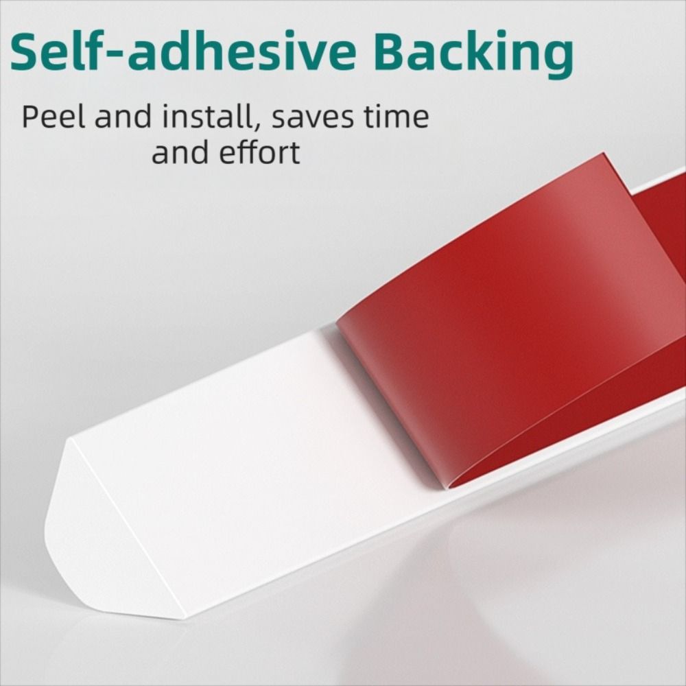 Silicone Door Dam Water Stopper Self-Adhesive Bendable Water Retaining Strip Dry and Wet Separation Cuttable