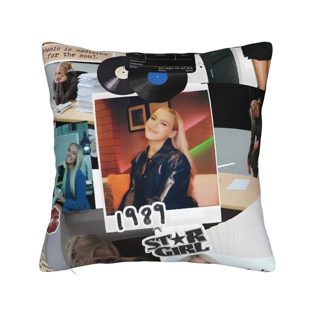 S-Freyas Skye British Singer Pillow Case  Print Pillow Cover Funny Pillowcases For Sofa Home Decor