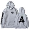 Unisex trend nieuwe Anuel AA-patroon bedrukte hoodie Sweatshirt Paar Real Hasta La Muerte straat hiphop hot selling sporthoodie