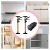 Cabinet Lift Jack 19 To 45 Inches 3Rd Hand Support Pole Arm Rod Labor-Saving 66lb Elevator System Heavy-Duty Bracket For Panel