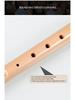 All-Wood German Eight-Hole Soprano Recorder for Children - Beginner Flute Wind Instrument