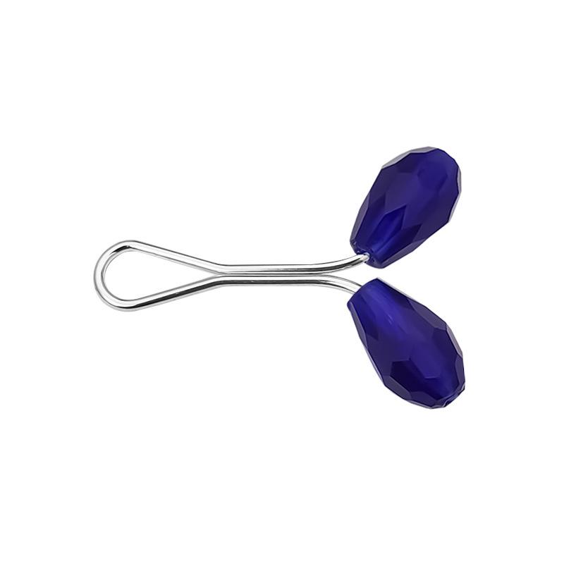 

Scarf Hijab Pins Anti Slip Brooch Headscarf Shawl Scarf Lady Muslim Fixed Pins Scarf Hijab Clips Stylish Brooch for Women Jewelr синій