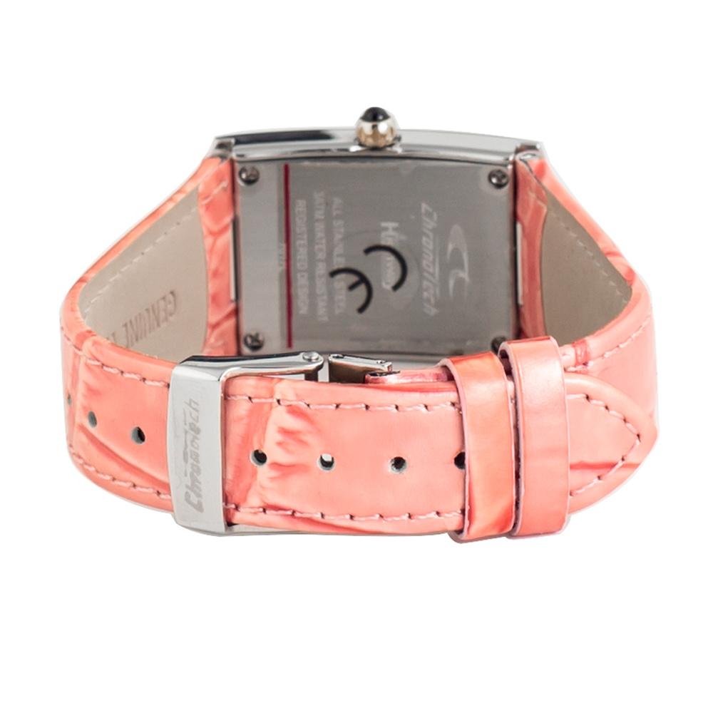 Zegarek CHRONOTECH CT7071B-02. Kwarcowy, Kolor różowy. Unisex.