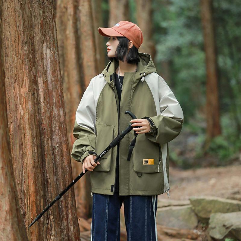 

2025 Fall/Winter New Jackets for Young Men Cold-proof Fashion Jackets Stand Collar Tops Men s Warm Workwear with Plush 8XL армія зелений колір