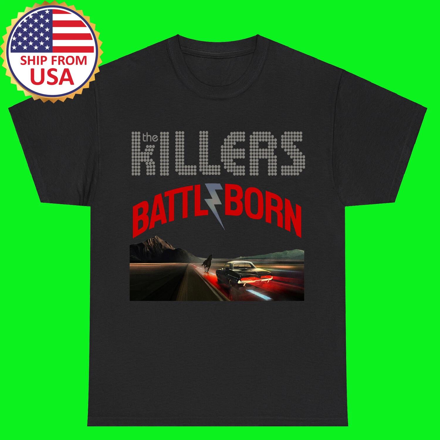 

The Killers Battleborn Black T-Shirt Tee Top Unisex XL
