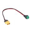 XT60 to 2 Pin Screw Terminal Adapter Cable Plastic Texture for Solar Panel and Power Supply Without Soldering