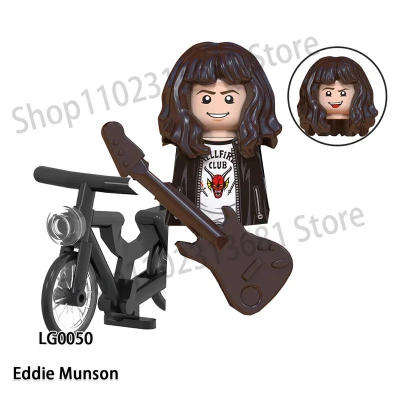 

Ужасный фильм Вверх ногами Дастин Майк Лукас Уилл Одиннадцать Модель Конструктор Просветить Экшн-фигурка Кирпичики Игрушки Для Детей