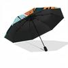 1pc JaguarAutomatic Open/close Folding Umbrella, Compact Portable Travel Umbrella, Perfect Birthday/Holiday, Cute Umbrella y036