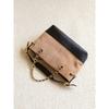 New Xiaoxiangfeng sheepskin and frosted leather rhombus chain DIY buckle tote leisure bag