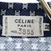 Celine 90s Made In Italy Old JCC Macadam Pattern 7 Minutes Sleeve Shirt Women Used
