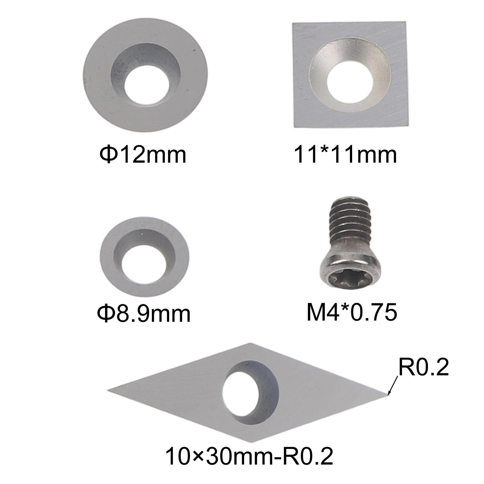 

20pcs Carbide Cutter Inserts for Wood Lathe Turning Tools Suitable for Use in Planing and Wood Turning with Easy Replacement China Mainland