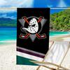 Asciugamano da Spiaggia in Microfibra Anaheim Ducks Hockey Team, Leggero e Asciugatura Rapida, per Viaggi Estivi, Essenziale per la Spiaggia, Piscina all'Aperto
