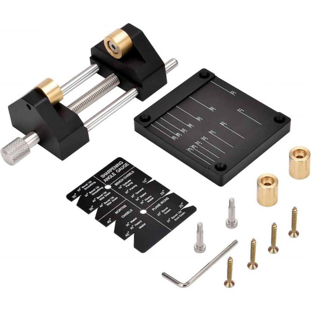 Angle Adjustment Honing Guide System DIY Tasks Blades Within 90mm User Friendly Honing Guide System Versatile Angle Fixture