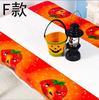 New Halloween Printed Tablecloth PVC Halloween Disposable Tablecloth Bar Table Decor