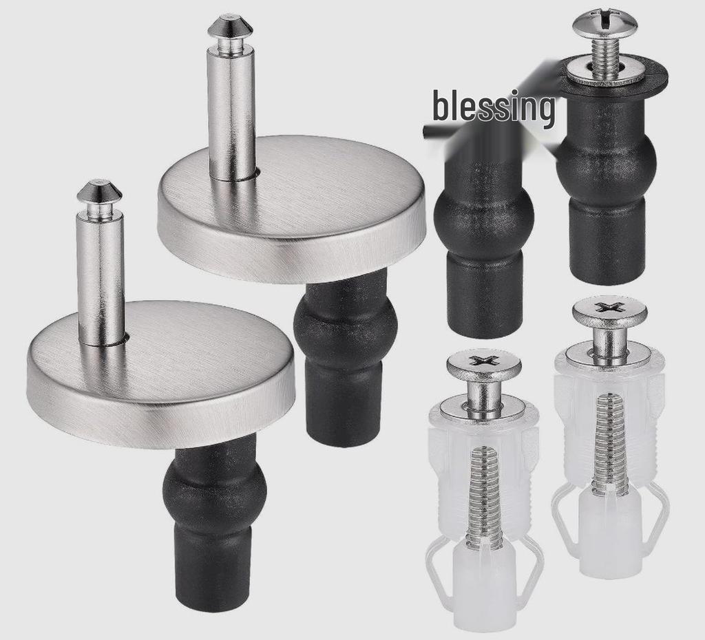 Toilet Seat Cover Plate Screw Connector Kit