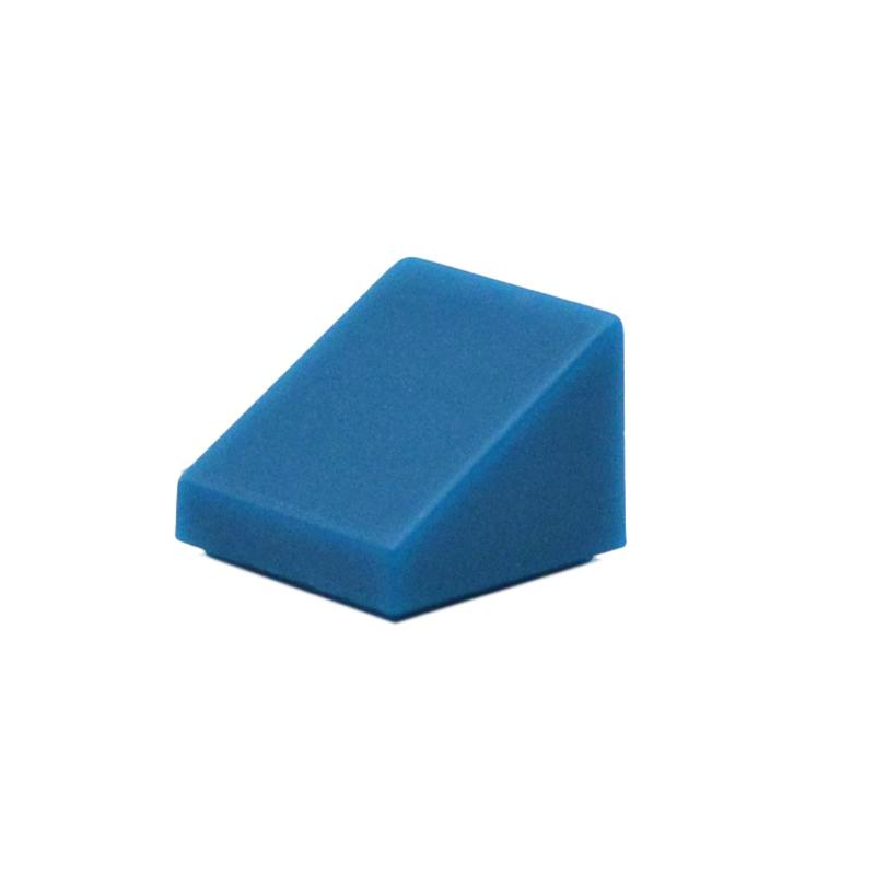 100pcs DIY Building Blocks Figure Smooth Bevel Bricks 1x1 Educational Creative Size Compatible With 54200 Toys for Children