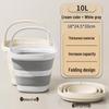 ZISIZ Silicone Folding Bucket
