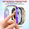 Metal Case For Apple Watch Ultra 3 49mm Accessories Protector TPU Bumper Tempered for iWatch Series11 10 9 8 7 6 Se 46mm 45mm 41mm 44mm 40mm Cover