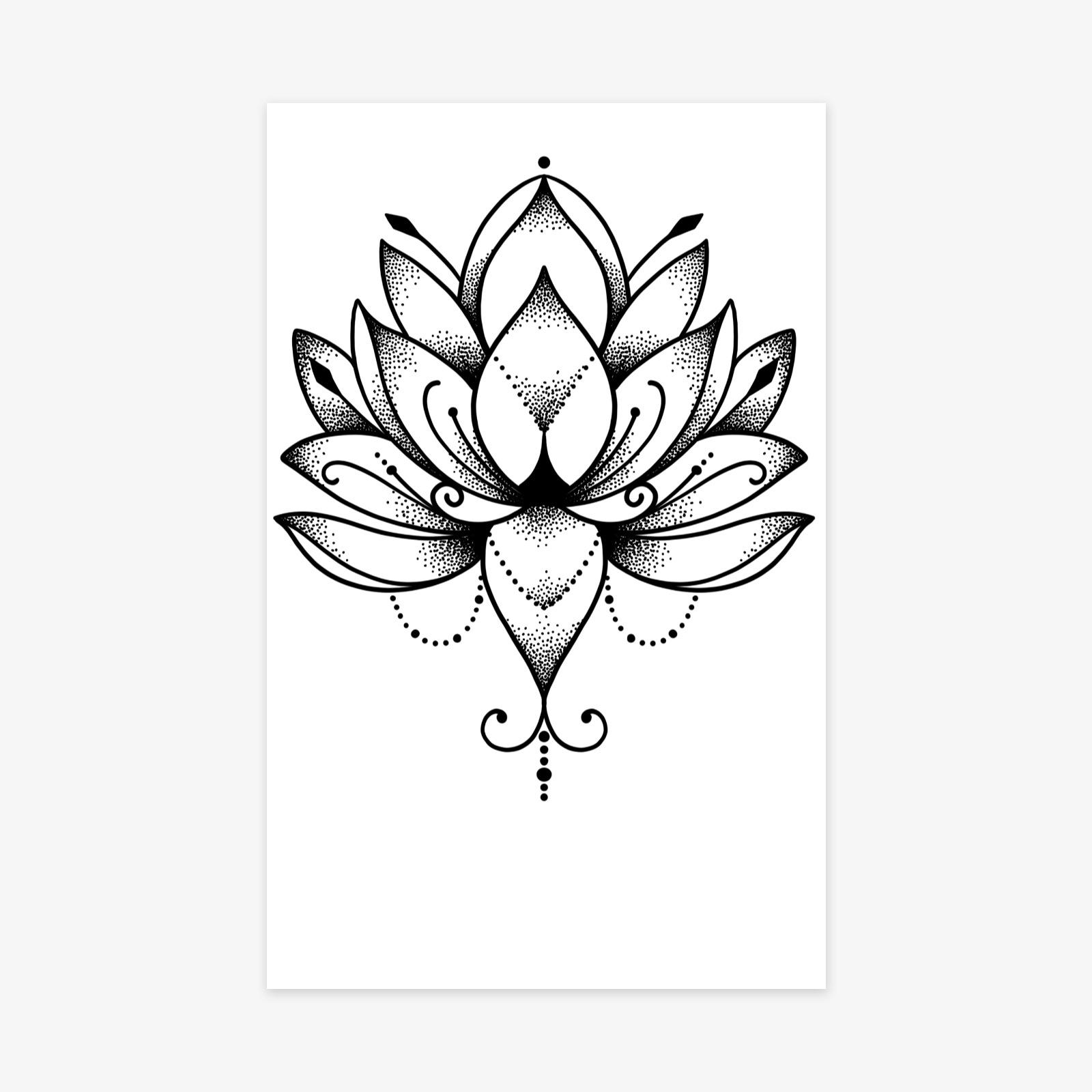 Simple and advanced sense, small, fresh and beautiful cherry blossom tattoo sticker 12*19