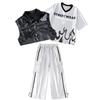 Trendiges Street Dance Hip Hop Performance Outfit für Kinder (Jungen und Mädchen)