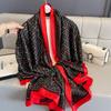 Women 180*90cm Fashion Beautiful Soft Silk Scarves Female Lady Shawl Hijab Wrap Foulard Bandanna Muffler Beach Pareo