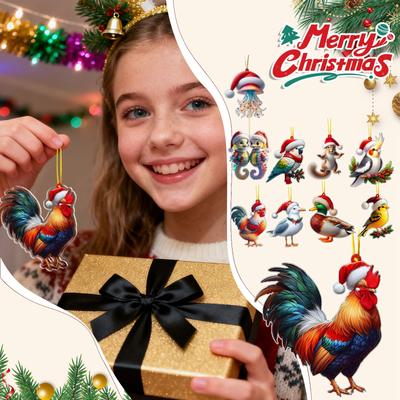 2D Christmas Pendants Are The Ideal Festive Decorative Pendants And Gifts For Pet Lovers