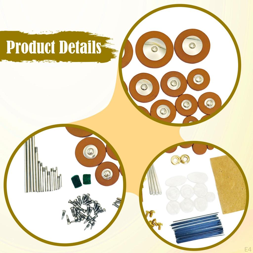 Alto Sax Repair Kit Maintenance Parts Sound Hole Pad Saxophone Tools for