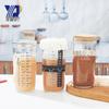 24oz Sourdough Fermentation Glass Jar with Scale and Sealed Petri Dish