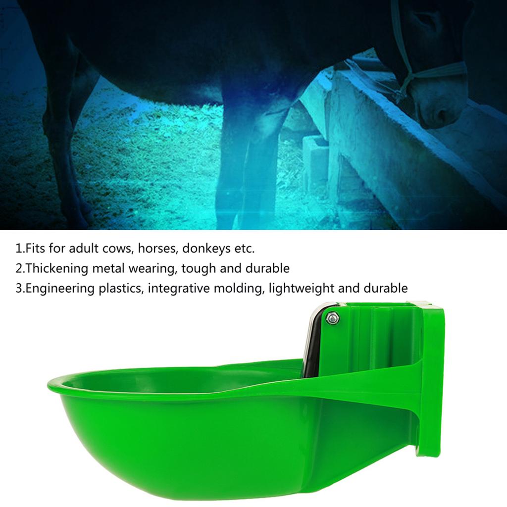 Plastic Automatic Water Bowl Trough Mouth Touch Switch Valve Sheep Cow Drinking Container