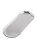 Compact Oval Tray Enhance the Aesthetics of Your Home with This Silvery Tray