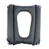 Coussin de siège gonflable confort pour toilettes, oreiller de siège de toilette, soulagement des hémorroïdes et du coccyx
