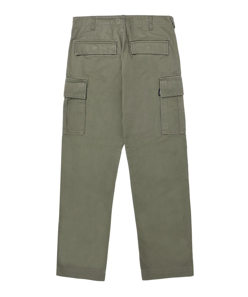 Abilegseu Basic Washed Chino Cargo Pants / 7832910002 Olive