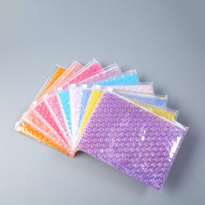 PVC Blase Kosmetikaufbewahrungstasche - Fallfest, Stoßfest, Reißverschlussdichtung, Klebend, Ideal für Geschenkverpackungen