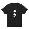 Cute Question Mark Cat Graphic T Shirt Minimalist Cat in Question Design Shortsleeved Tee Aesthetic Casual Top for Unisex Women